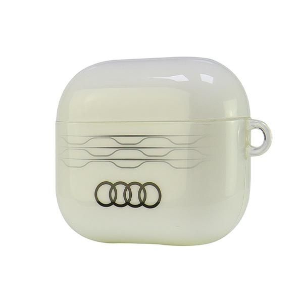 Audi IML Geometric Pattern AirPods 3cover biały/white