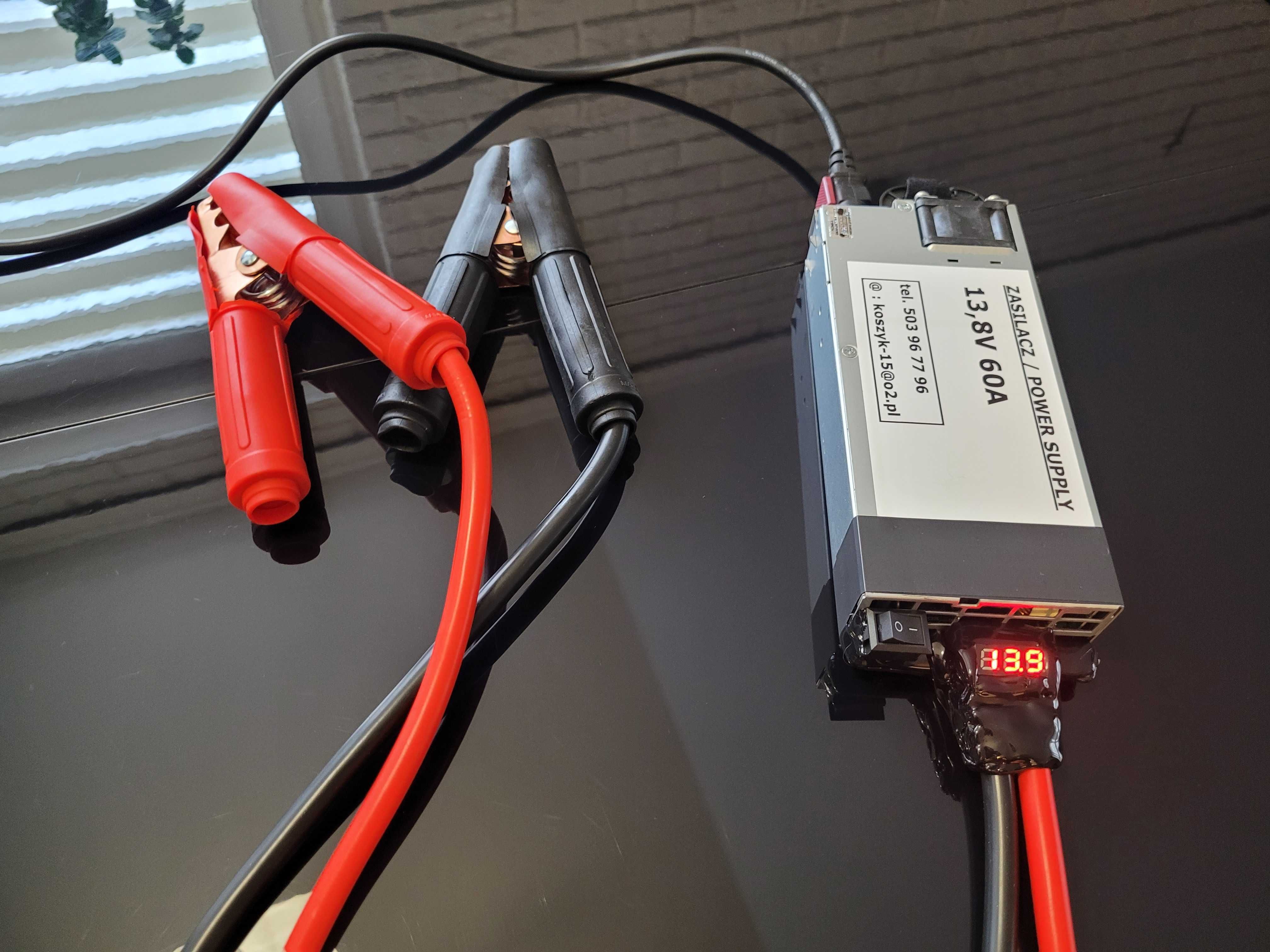 Zasilacz Ładowarka 13,8V 60A chiptuning PodtrzymanieNapięcia FV