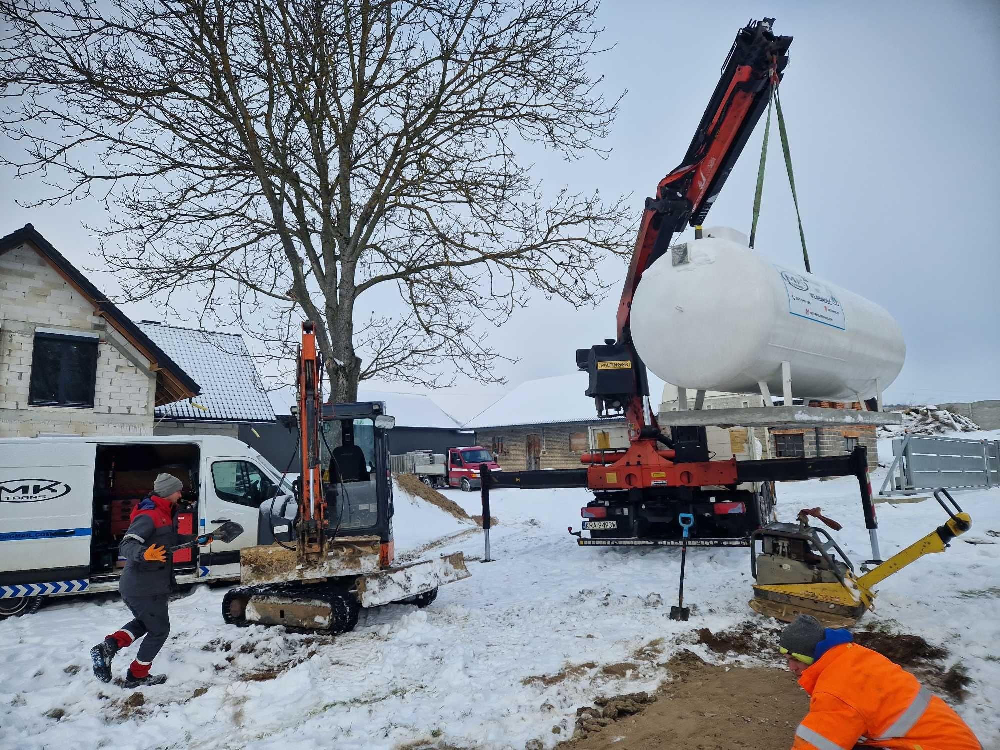 Zbiorniki na gaz płynny propan do ogrzewania, LPG, instalacje gazowe