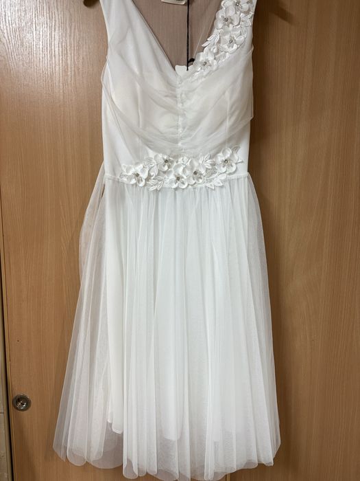 Biała sukienka elegancka