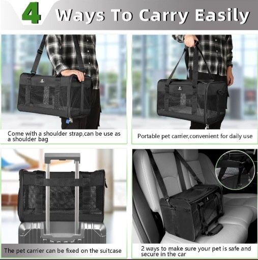 Transporter kot i pies X-ZONE PET- 44,5 cm x 27,5 cm x 27,5 cm
