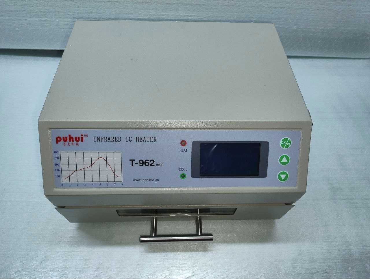 Puhui t-962 V2.0 Печь оплавления для пайки печатных плат.