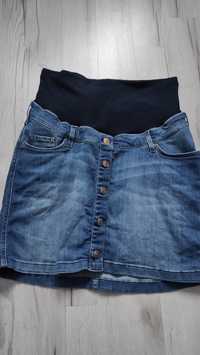 Spódnica jeansowa ciążowa firmy H&M rozmiar M