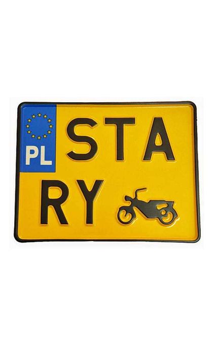 Tablica rejestracyjna Motorowa| Zabytek