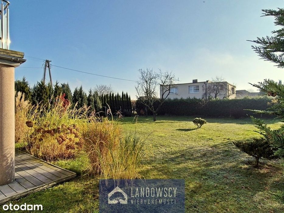 Słoneczny ogród i duża przestrzeń przy Borówkowej