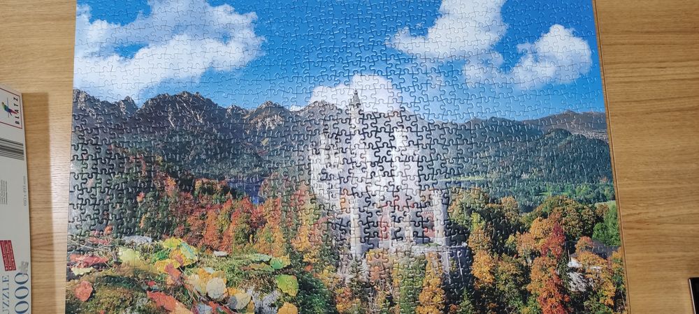 Puzzle zamek 1000 elementów