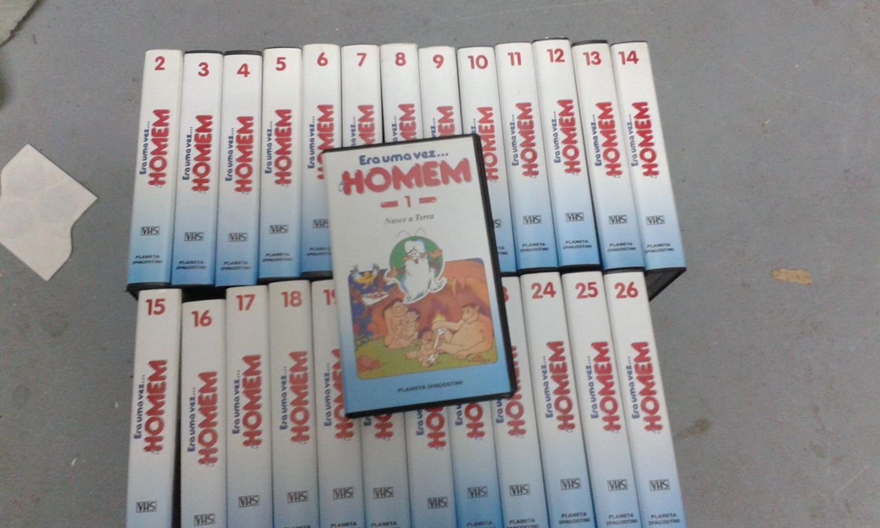 Cassetes VHS Coleções