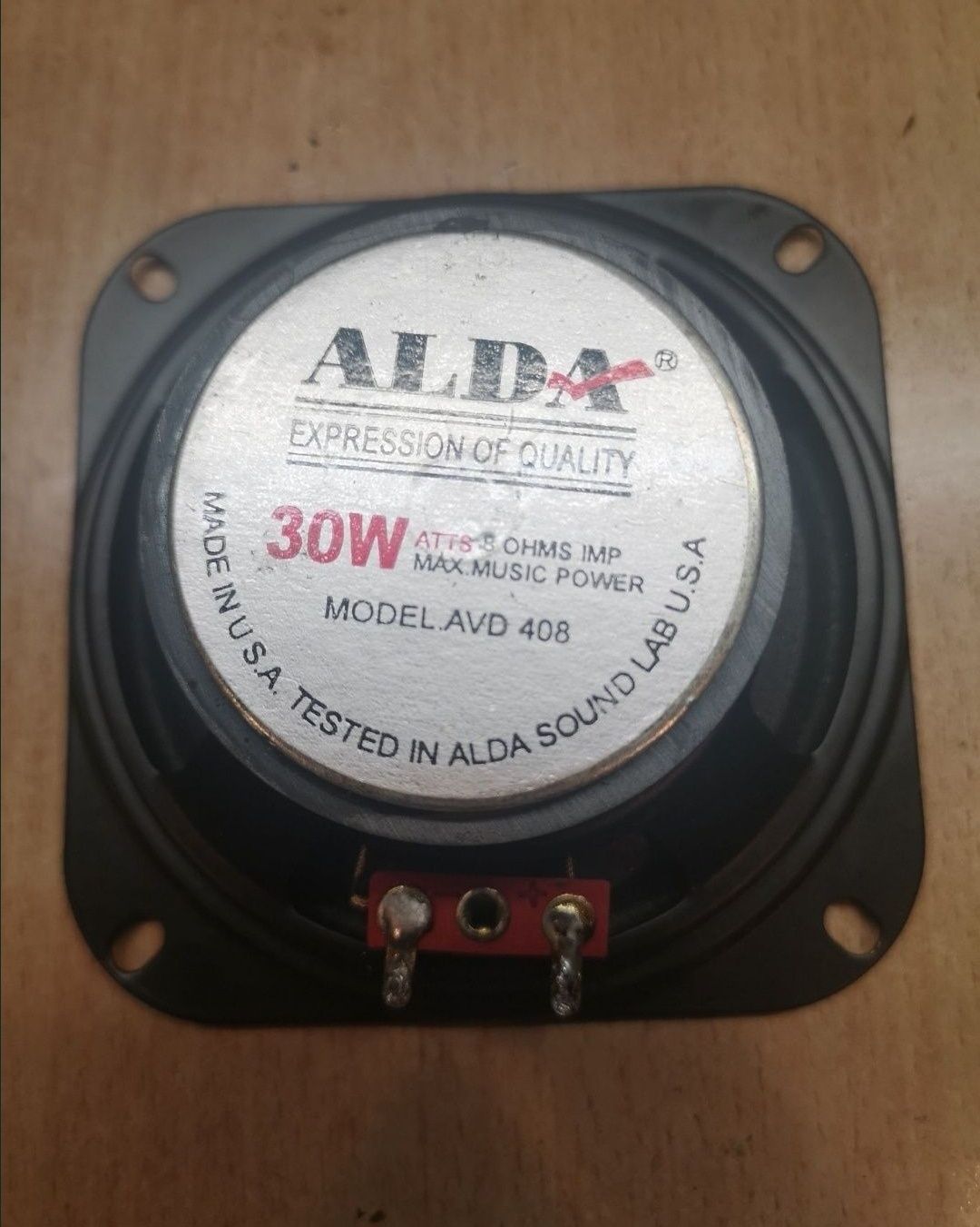 Głośniki ALDA, 10 cm, 8 ohm, 30W max power, AVD 408