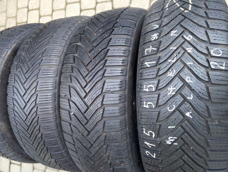 opony 4 szt. 215/55/17 Michelin Alpin 6