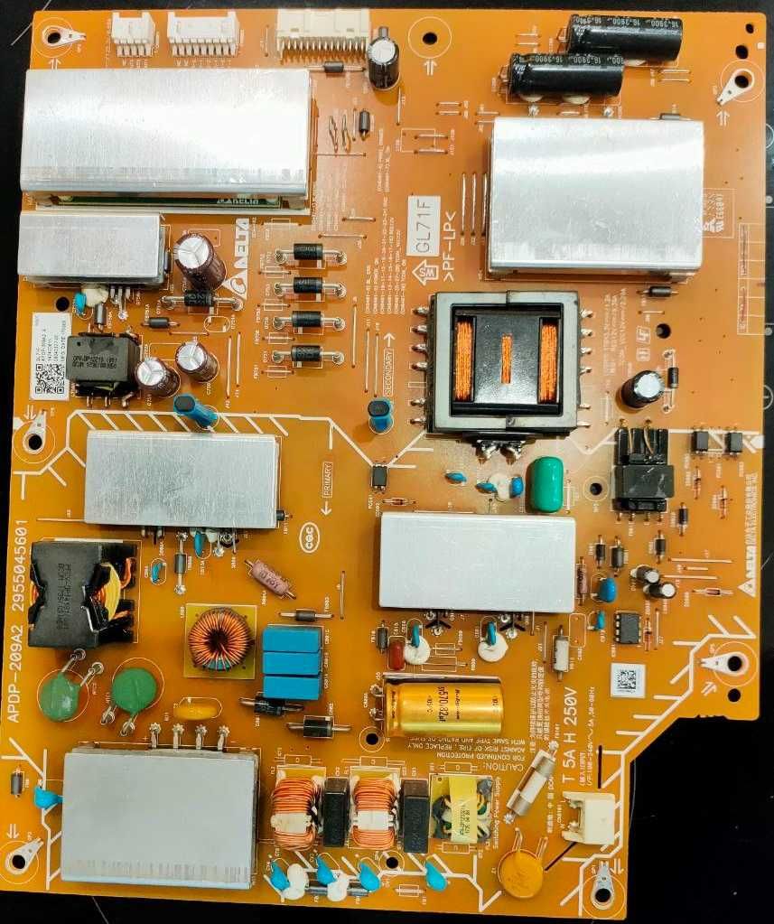 Sony 55XE7005 części T-CON logika LMY55FN02, płyta, GL71F, pilot nóżka