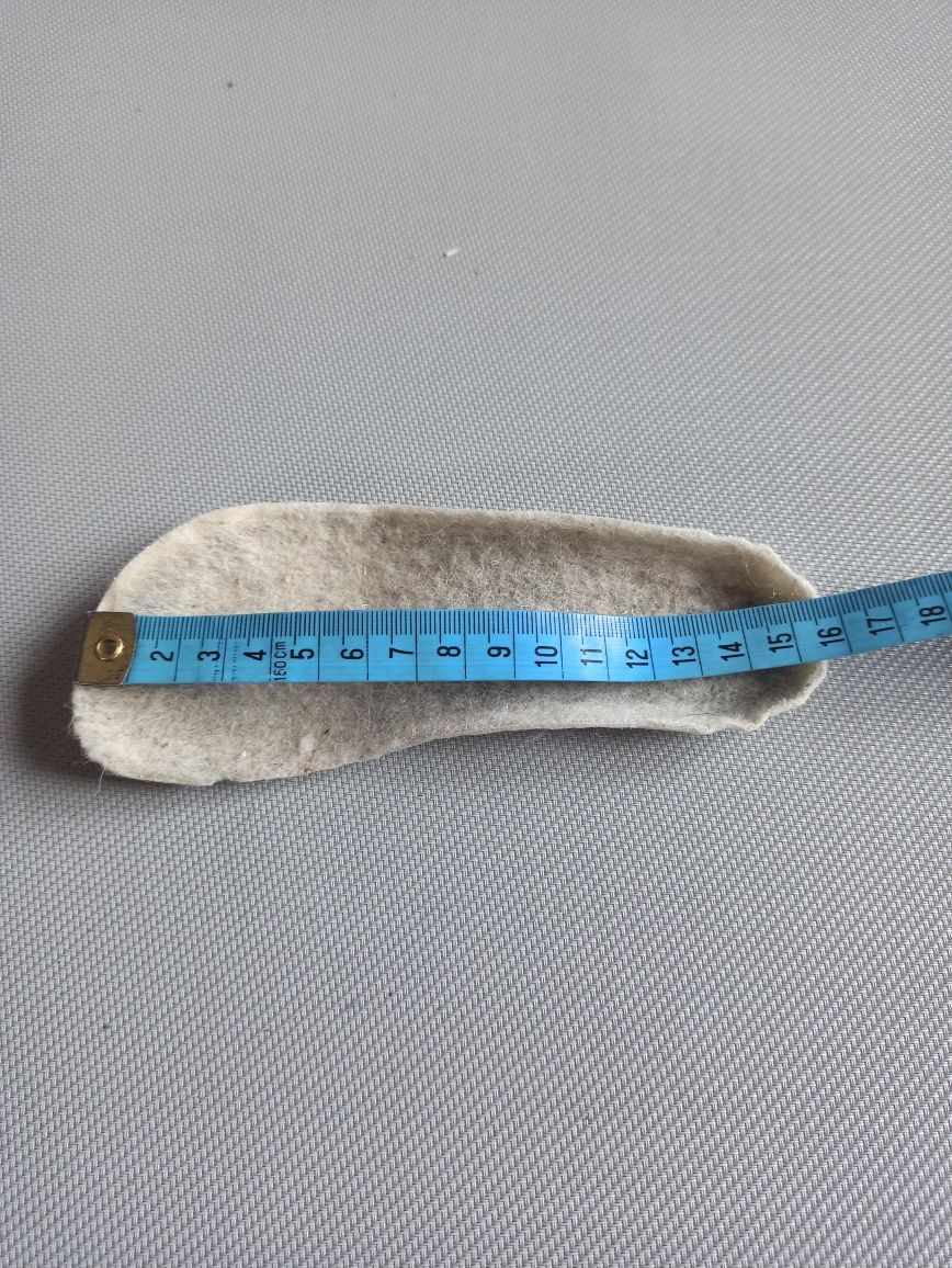 Skórzane kozaki Bisgaard rozmiar 25 wkładka 15,5cm,