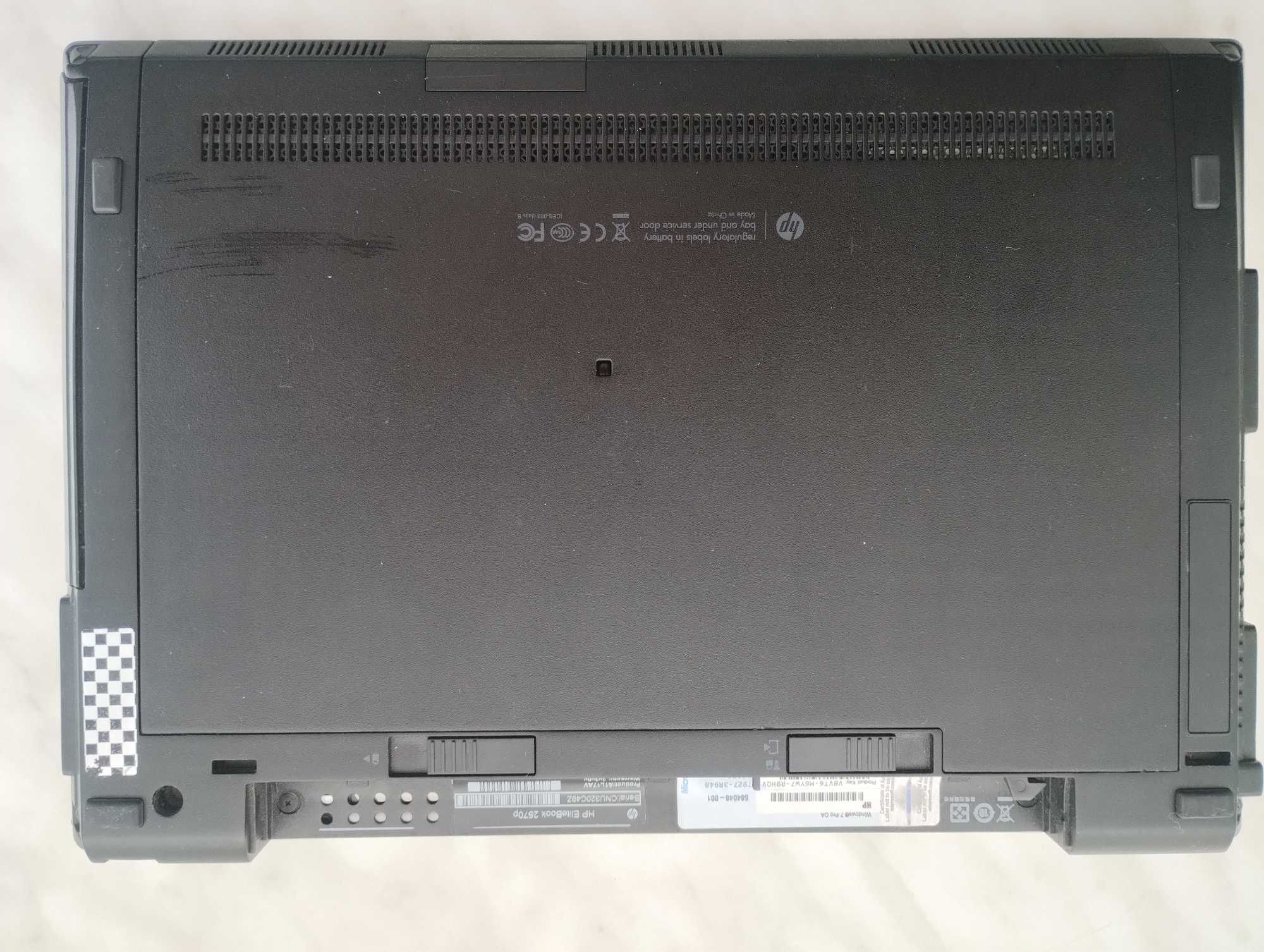 Ноутбук HP EliteBook 2570p Intel Core i7-3520M 8Gb RAM 120Gb SSD
