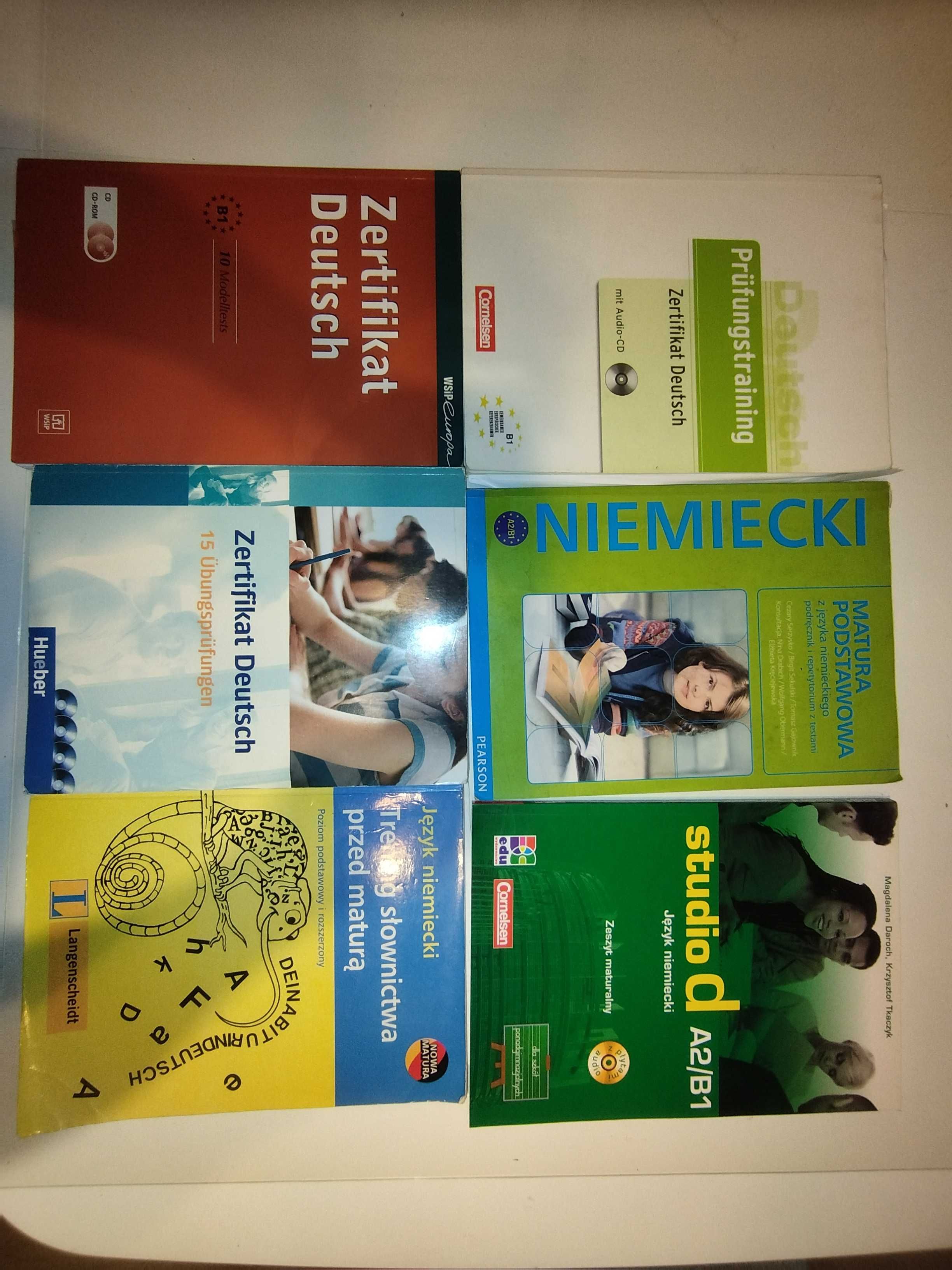 Podręczniki szkolne i akademickie z języka niemieckiego