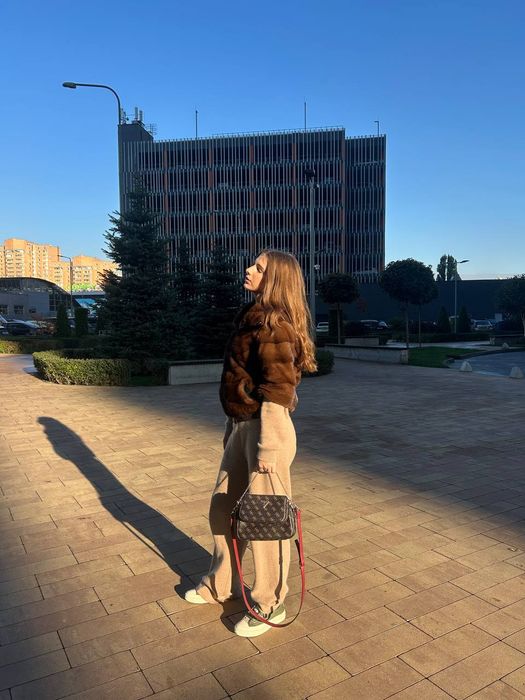 Норкова куртка-автоледі Saladino