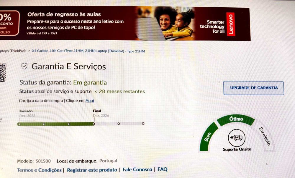 Lenovo ThinkPad X1 Carbon Gen11 14"/i7-1370P/64Gb Ram/Ssd 2TB/Garantia