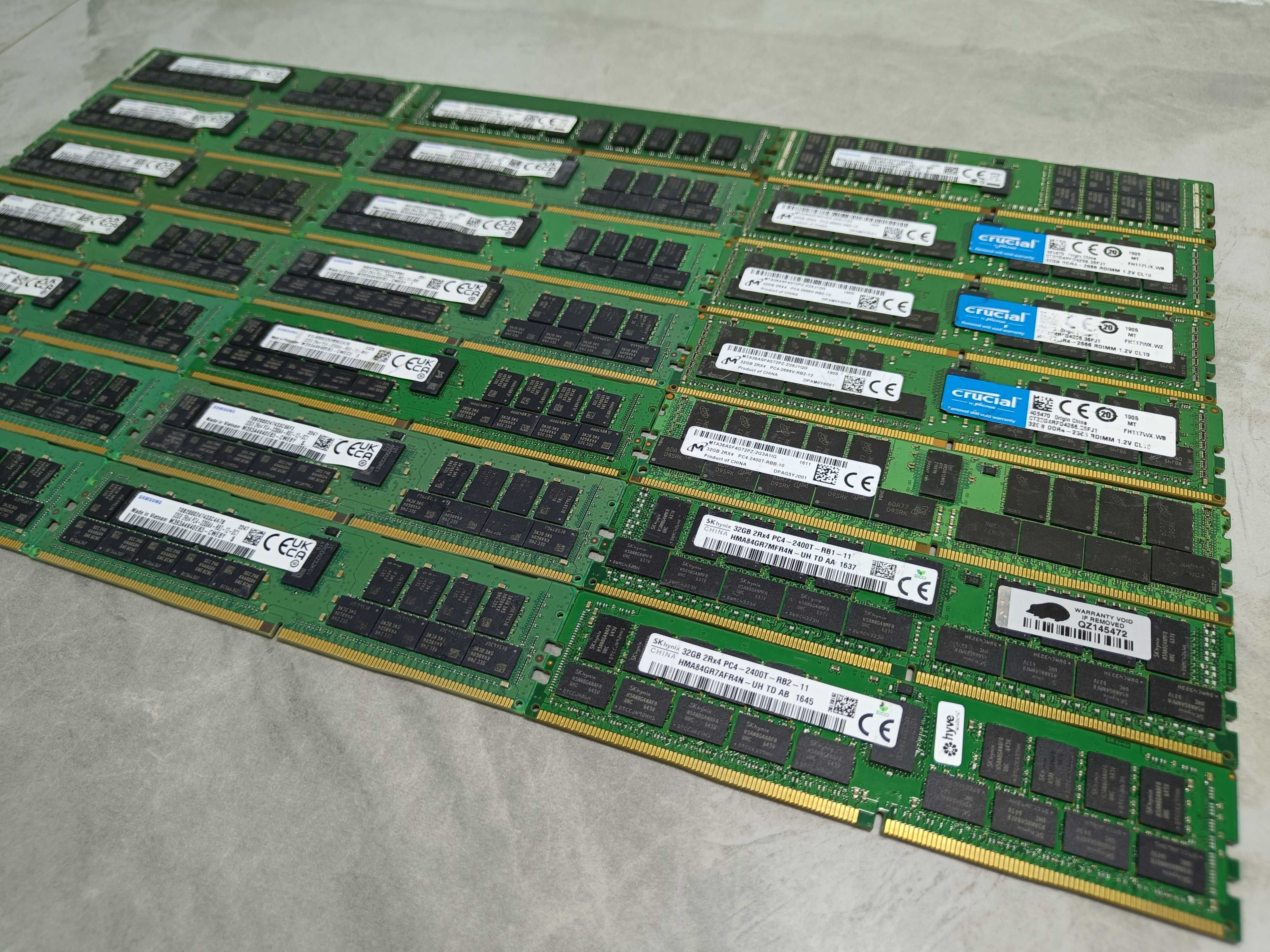 СЕРВЕРНА Оперативна память SAMSUNG DDR4 32GB 3200MHz 2666MHz ECC REG