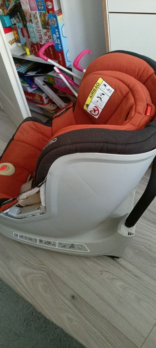 Fotelik samochodowy Easy Go Rotario Copper 0-18Kg