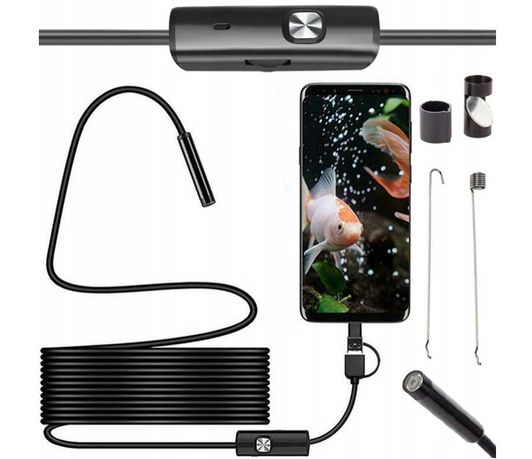 Endoskop kamera inspekcyjna Full HD Android USB- C
