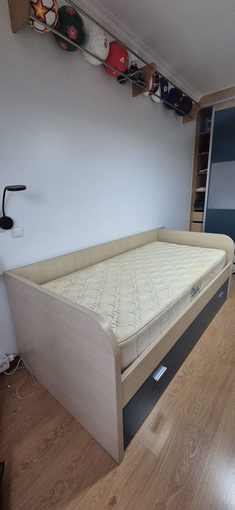 Cama individual dupla 200 x 100