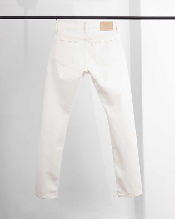 Jeans marfim japonês KITH × Ones Stroke (28, 30) Japan