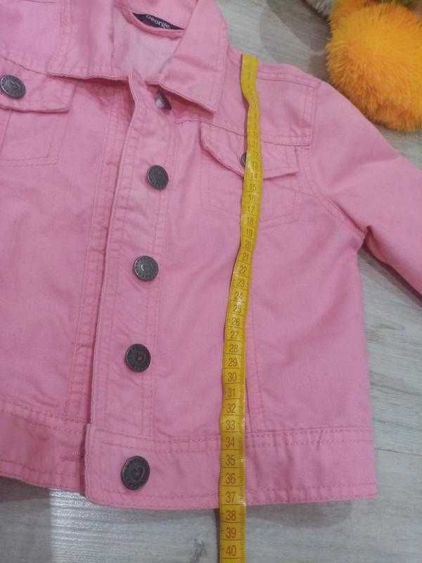 Джинсовая курточка на девочку 5-8 лет George