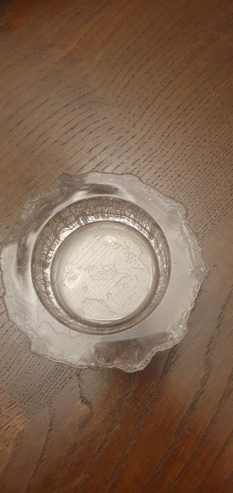 Cinzeiro em cristal finlandês