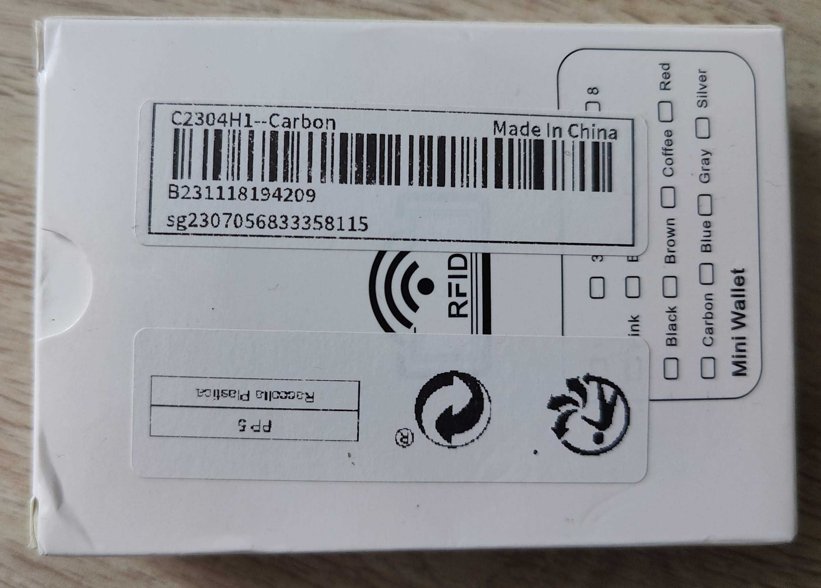 Portfel Wallet na karty -  Miejsce na Airtag - Nowy - Warszawa
