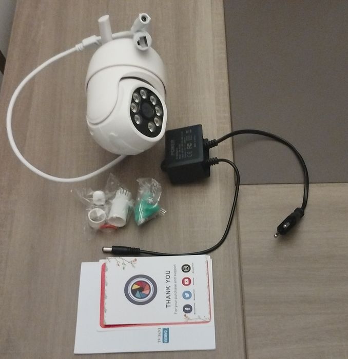 Camera Smart WI-FI 360° com microfone