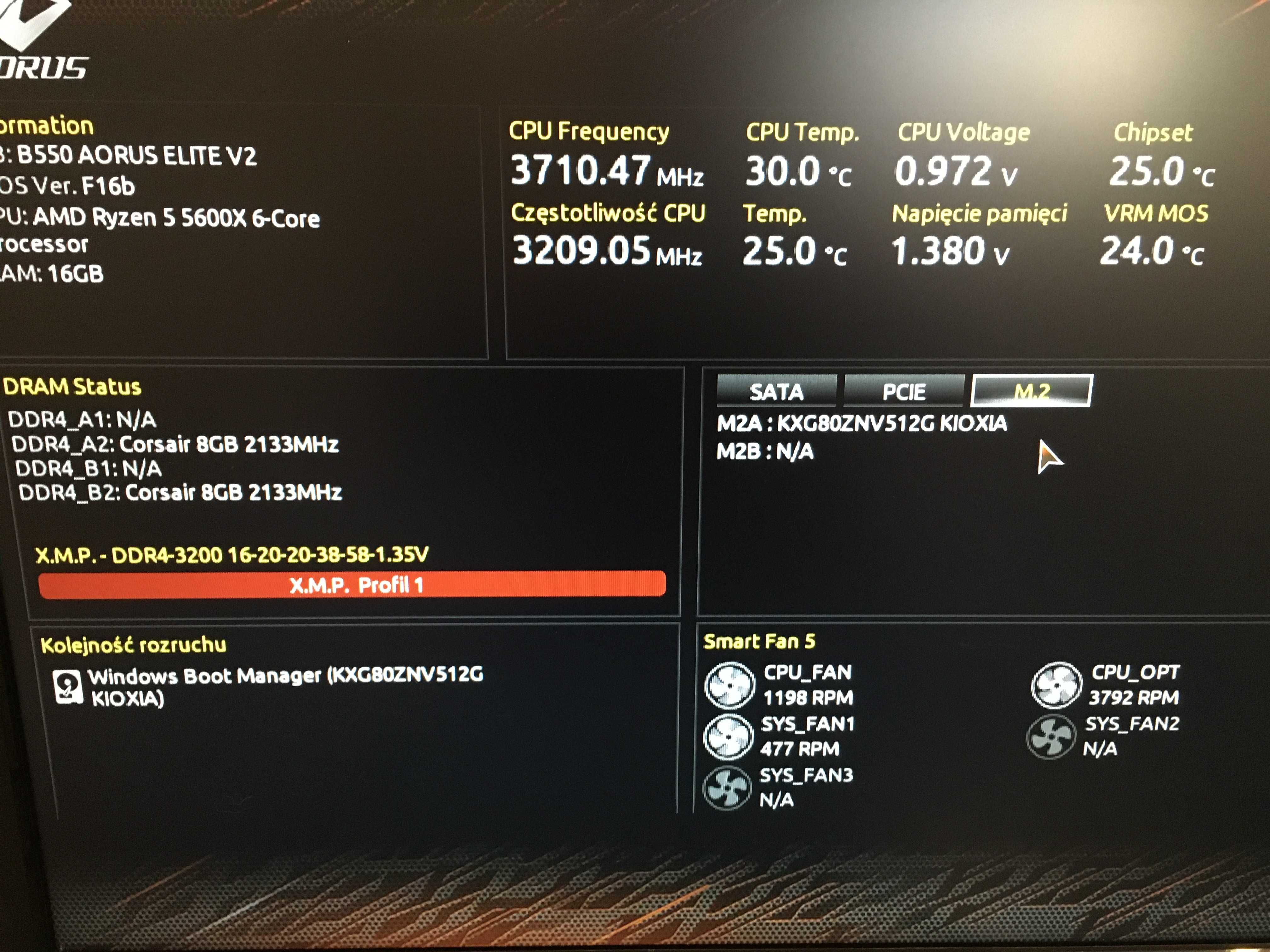 Komputer RYZEN 5 5600X | RX 5700XT | 16GB RAM | M2 512GB*OPIS*