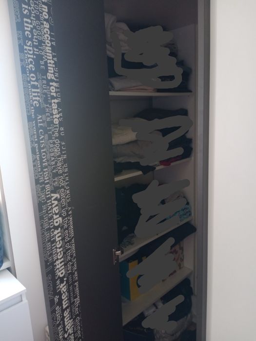 Szafa garderoba, komoda, słupek zestaw mebli młodzieżowych Philosophy