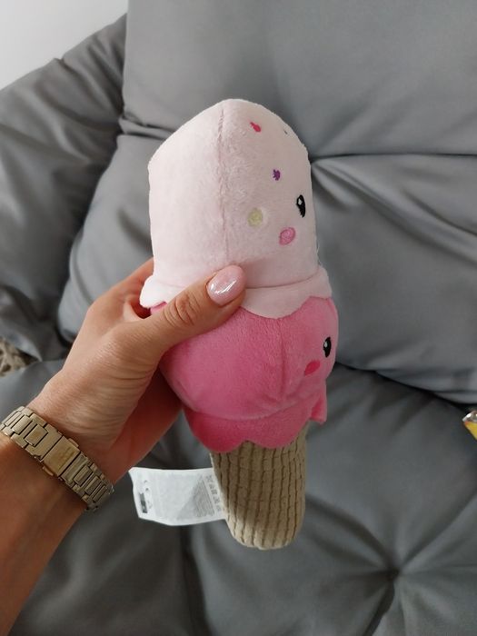 Pluszak dla dziecka,maskotka w ksztalcie loda.