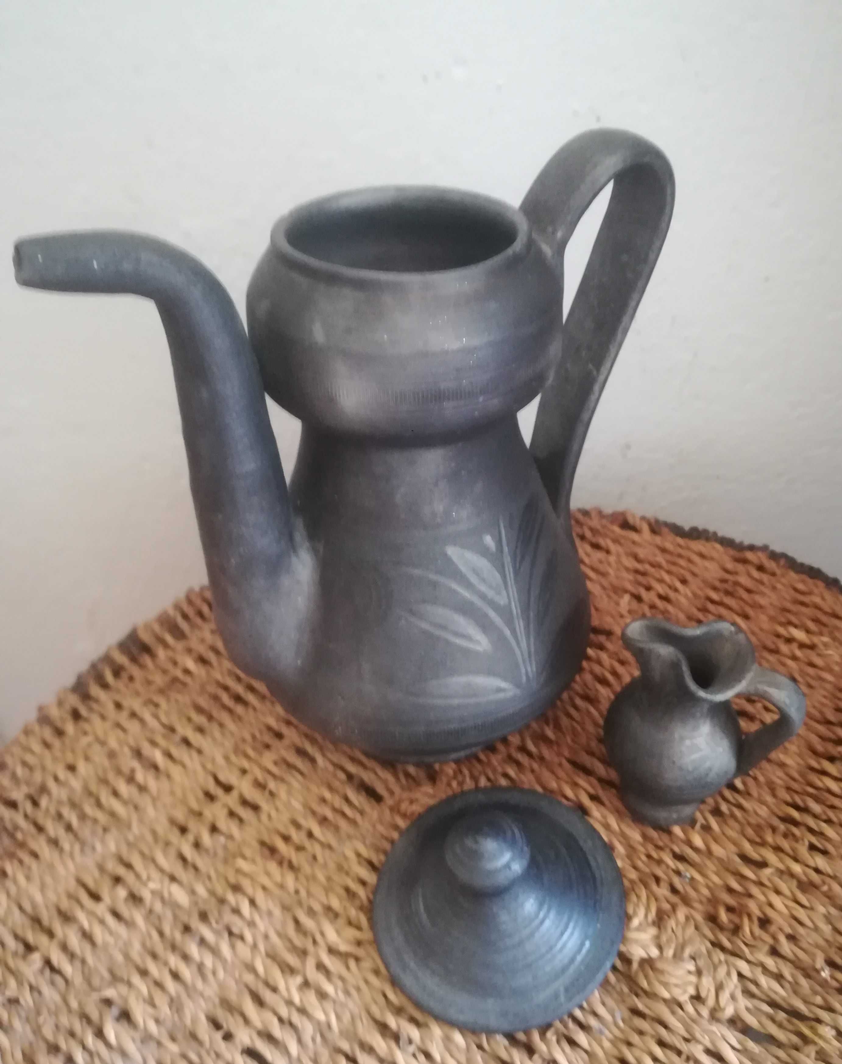 ( RESERVADO ) Cafeteira em barro preto de Vila Real - Bisalhães