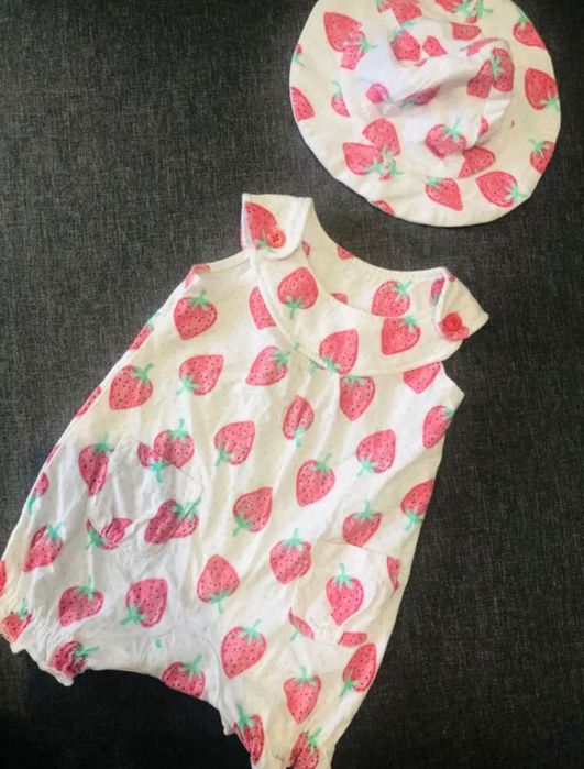 Одяг з фруктами, для фотосесій.апельсин, полуничка.