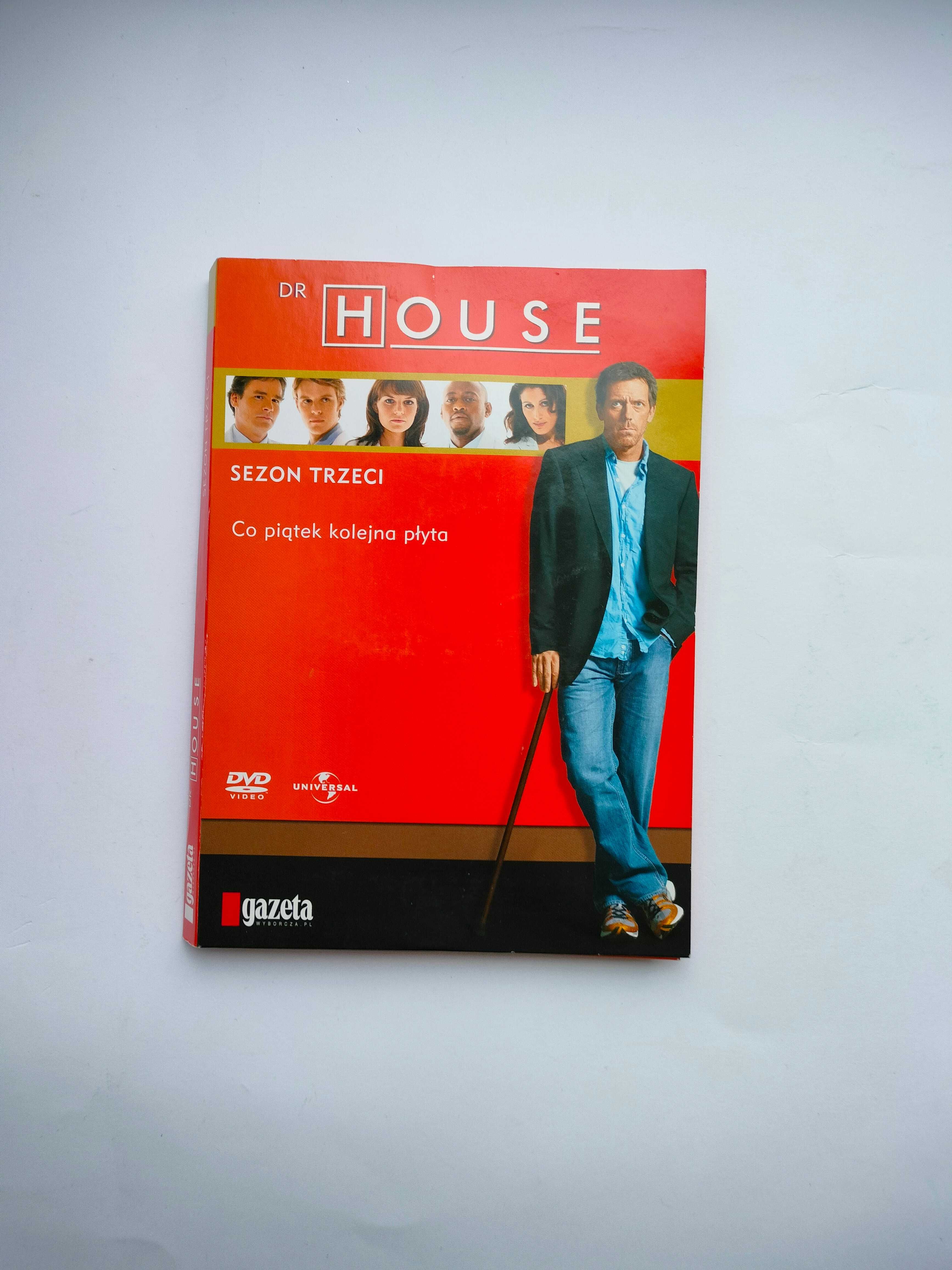 "Dr House" sezon trzeci - płyty DVD z filmami - 24 odcinki