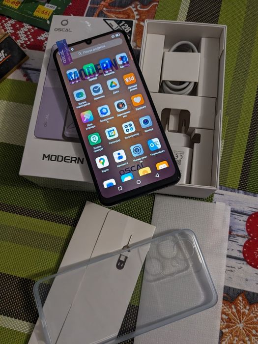 Продам НОВИЙ Blackview OSCAL MODERN 8 Ash Gray. 8+8/128 GB.