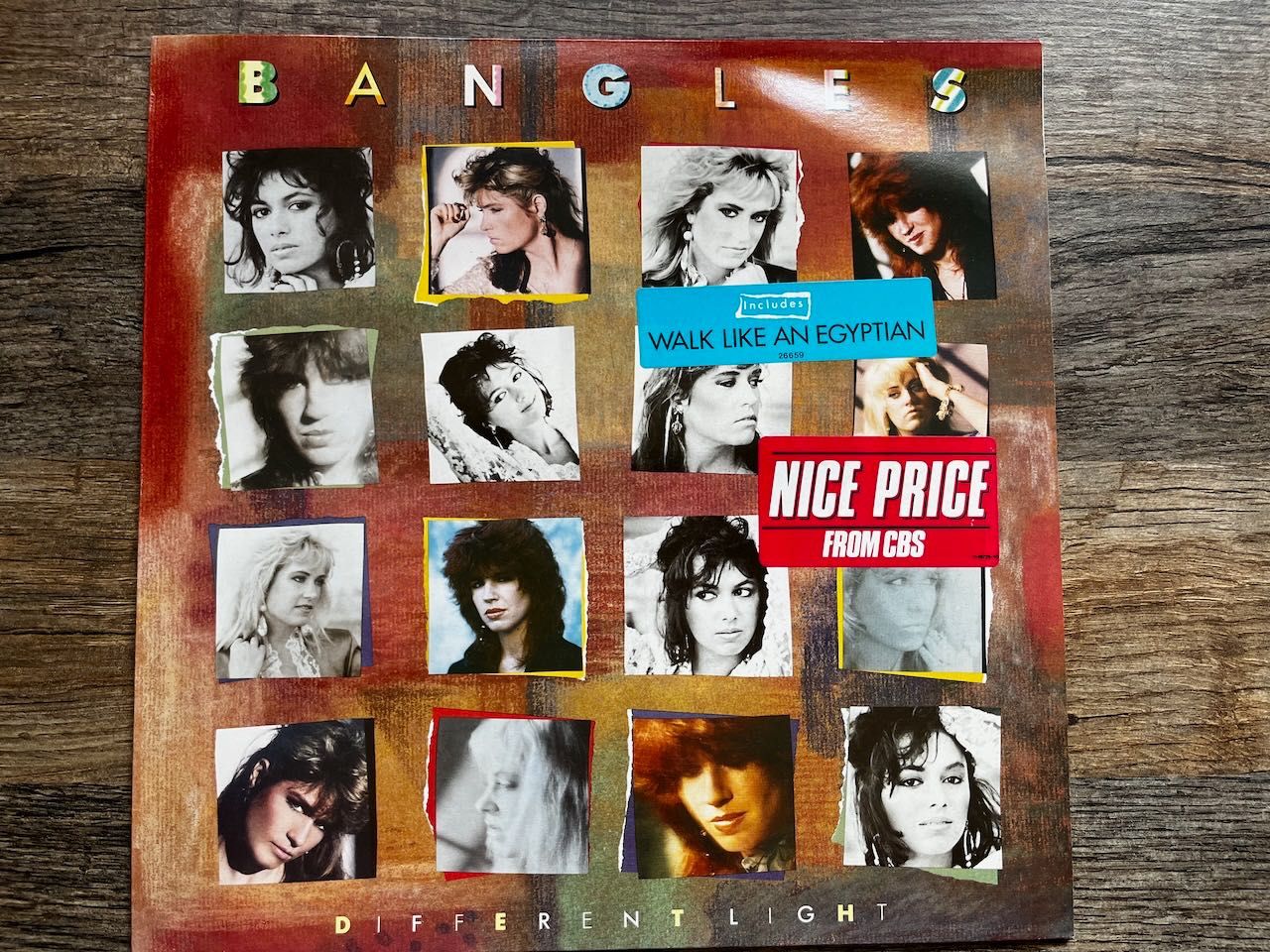 The Bangles – Different Light (1985, CBS 26659)