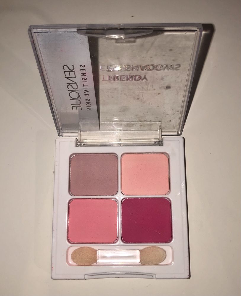 Sensique Trendy Eyeshadows różowa paletka cieni