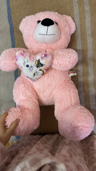 Ведмедик 65 см практично новий