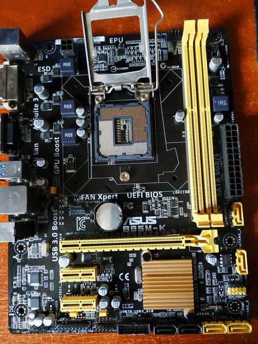 материнка ASUS B85M-K сокет 1150