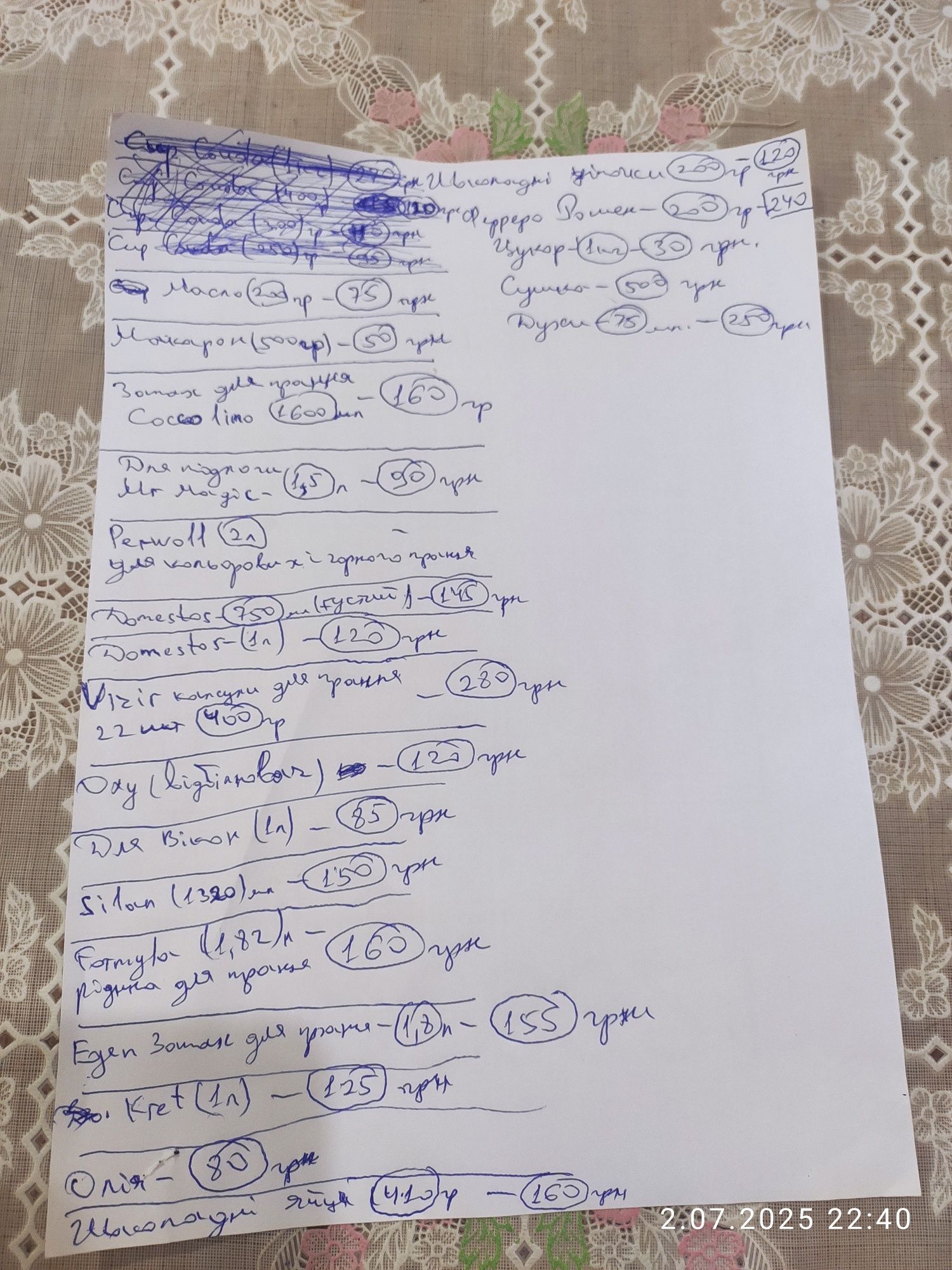Хімія для дома,солодощі, олія!