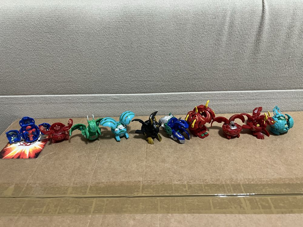Zestaw bakugan, bakugany