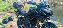 Kawasaki versys 650 carregada de extras.24mil km