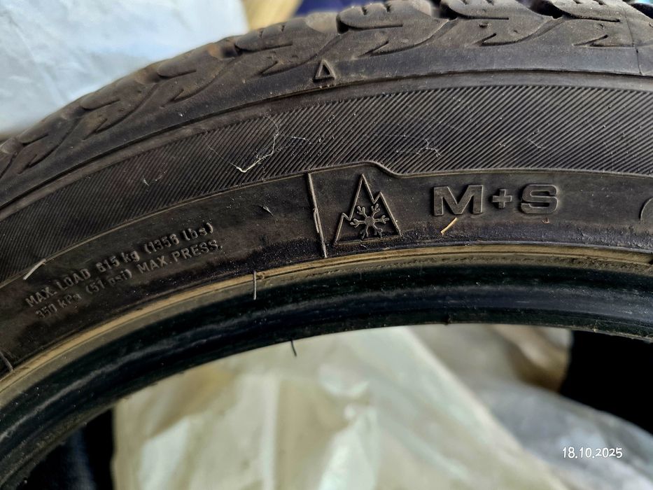 Opony zimowe DEBICA 225/45 R17 91H 4 szt – stan bardzo dobry