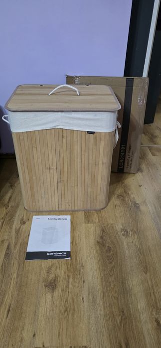 Kosz na pranie nowy 120 litrów