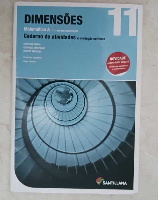 Manuais + Caderno de Atividades "Dimensões 11" - Matemática A
