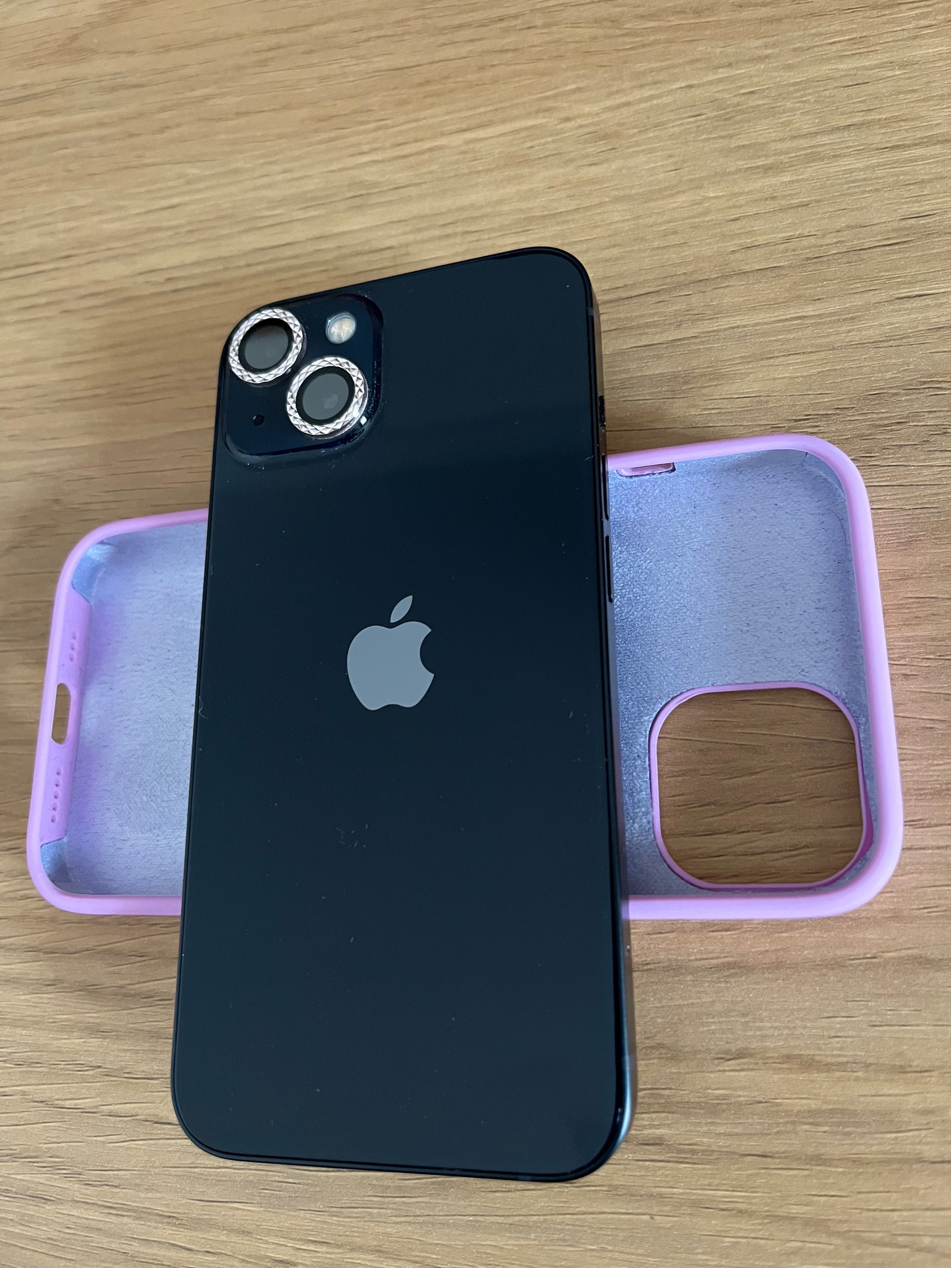 Iphone 13 128gb com capa, película e proteção de câmera
