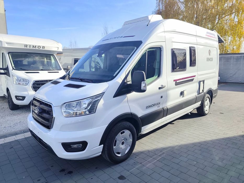 Rimor NOWY Ford Van 238 Truma Diesel Rolety Remis AUTOMAT FV23% Dealer  Kamper Fabrycznie Nowy, Dealer Rimor, PROMOCJA