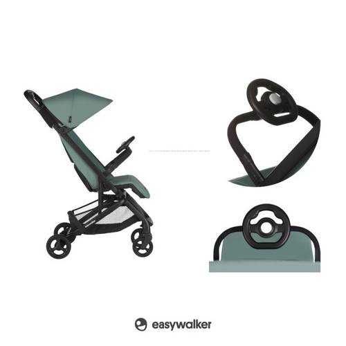 Easywalker Jackey 2 XL samoskładający się wózek spacerowy + akcesoria