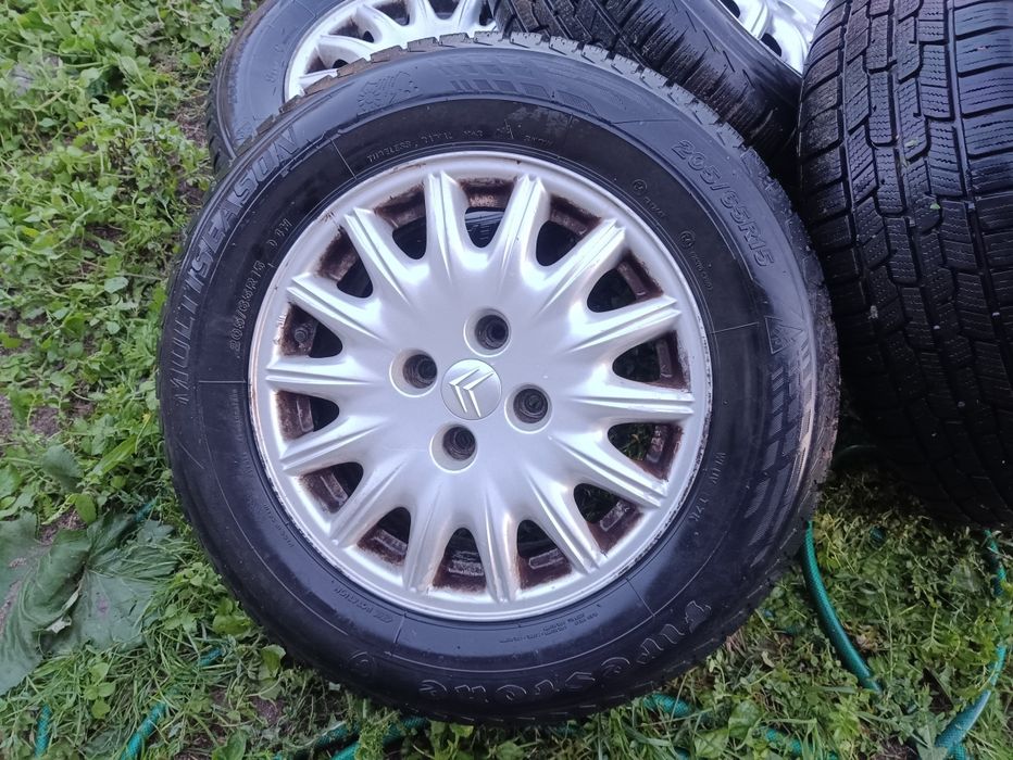 Alufelgi 5szt 205/65/15 4x108 Citroen C2 C3 C4 C5 peugeot opel zimowe