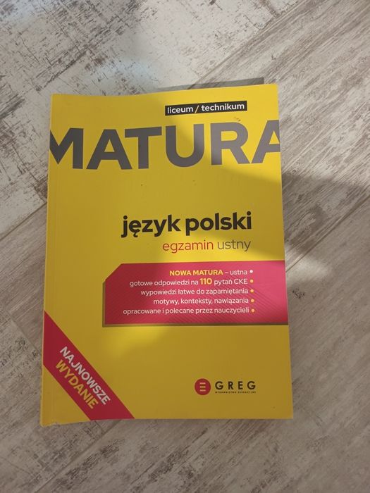 Repetytorium maturalne egzamin ustny język polski